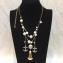 Chanel Necklace A58072 Gold/Pearly White 2018