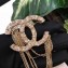 Chanel CC Chain Brooch Gold 2018