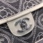 Chanel Printed Canvas Maxi Large Messenger Bag 2018