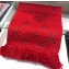 Louis Vuitton Logomania Scarf Red 2018