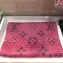 Louis Vuitton Logomania Scarf Pink 2018