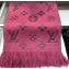 Louis Vuitton Logomania Scarf Pink 2018