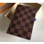 Louis Vuitton Damier Ebene Canvas Passport Cover N64412