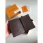 Louis Vuitton Damier Ebene Canvas Passport Cover N64412
