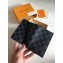 Louis Vuitton Damier Graphite Canvas Passport Cover N64411