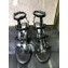Valentino Heel 6.5cm Cage Rockstud Sandals All Over Black 2019