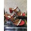 Valentino Heel 6.5cm Rockstud Multicolored Trims Mules Sandals 2019