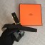Hermes Width 2.5cm Collier De Chien Buckle Belt Etoupe/Gold