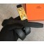 Hermes Width 2.5cm Collier De Chien Buckle Belt Black/Gold