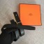 Hermes Width 2.5cm Collier De Chien Buckle Belt Black/Gold