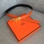 Hermes Width 2.5cm Collier De Chien Buckle Belt Orange/Gold