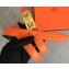 Hermes Width 2.5cm Collier De Chien Buckle Belt Orange/Gold