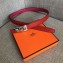 Hermes Width 2.5cm Collier De Chien Buckle Belt Red/Silver