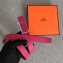 Hermes Width 2.5cm Collier De Chien Buckle Belt Red/Silver