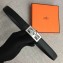 Hermes Width 2.5cm Collier De Chien Buckle Belt Black/Silver