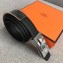 Hermes Width 2.5cm Collier De Chien Buckle Belt Black/Silver