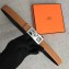 Hermes Width 2.5cm Collier De Chien Buckle Belt Brown/Silver