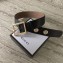 Gucci Width 4.8cm Leather Belt Black With Square Buckle
