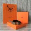 Hermes Width 1.3cm Reversible Leather Constance H Buckle Belt Etoupe/Gold