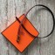 Hermes Width 1.3cm Reversible Leather Constance H Buckle Belt Date Red/Pink Gold