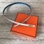 Hermes Width 1.3cm Reversible Leather Constance H Buckle Belt White/Pink Gold