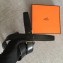Hermes Width 3.2cm Reversible Leather Constance H Buckle Belt Black/Gold