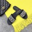 Dior Woven Logo Mules Slipper Sandals Black Runway 2019