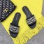Dior Woven Logo Mules Slipper Sandals Black Runway 2019