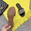 Dior Woven Logo Mules Slipper Sandals Black Runway 2019