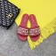 Dior Woven Logo Mules Slipper Sandals Red Runway 2019