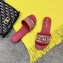 Dior Woven Logo Mules Slipper Sandals Red Runway 2019