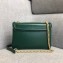 Gucci Interlocking G Horsebit Rajah Small Shoulder Bag 537243 Green 2019