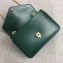 Gucci Interlocking G Horsebit Rajah Small Shoulder Bag 537243 Green 2019