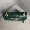 Gucci Interlocking G Horsebit Rajah Small Shoulder Bag 537243 Green 2019