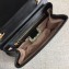 Gucci Interlocking G Horsebit Rajah Small Shoulder Bag 537243 Black 2019