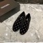 Chanel All Over Logo Velvet Loafers G33126 Black
