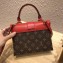 Louis Vuitton Monogram Canvas and Leather Locky BB Bag M44322 Coquelicot 2019