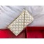 Valentino Rockstud Spike Chain Clutch Bag 0702 Creamy 2019