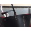 Valentino Rockstud Double Reversible Tote Bag 0501 Black/Red