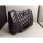 Valentino Rockstud Spike Tote Bag 0346 Crinkled Black