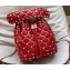 Valentino Rockstud Spike Small Bucket Bag 0059 Red
