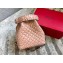 Valentino Rockstud Spike Large Bucket Bag 0059 Apricot