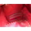 Valentino Rockstud Spike Small Bucket Bag 0059 Red