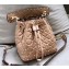 Valentino Rockstud Spike Small Bucket Bag 0059 Apricot