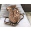 Valentino Rockstud Spike Small Bucket Bag 0059 Apricot