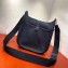 Hermes Evelyne III PM Bag in Original Togo Leather Black