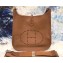 Hermes Evelyne III PM Bag in Original Togo Leather Brown