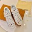 Louis Vuitton Classic Monogram Canvas Sneakers White