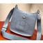 Hermes Evelyne III GM Bag in Original Togo Leather Baby Blue