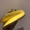 Dior Python Mini Saddle Bag Yellow 2019